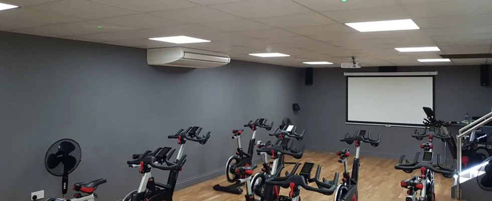 Gym & spin studio cooling