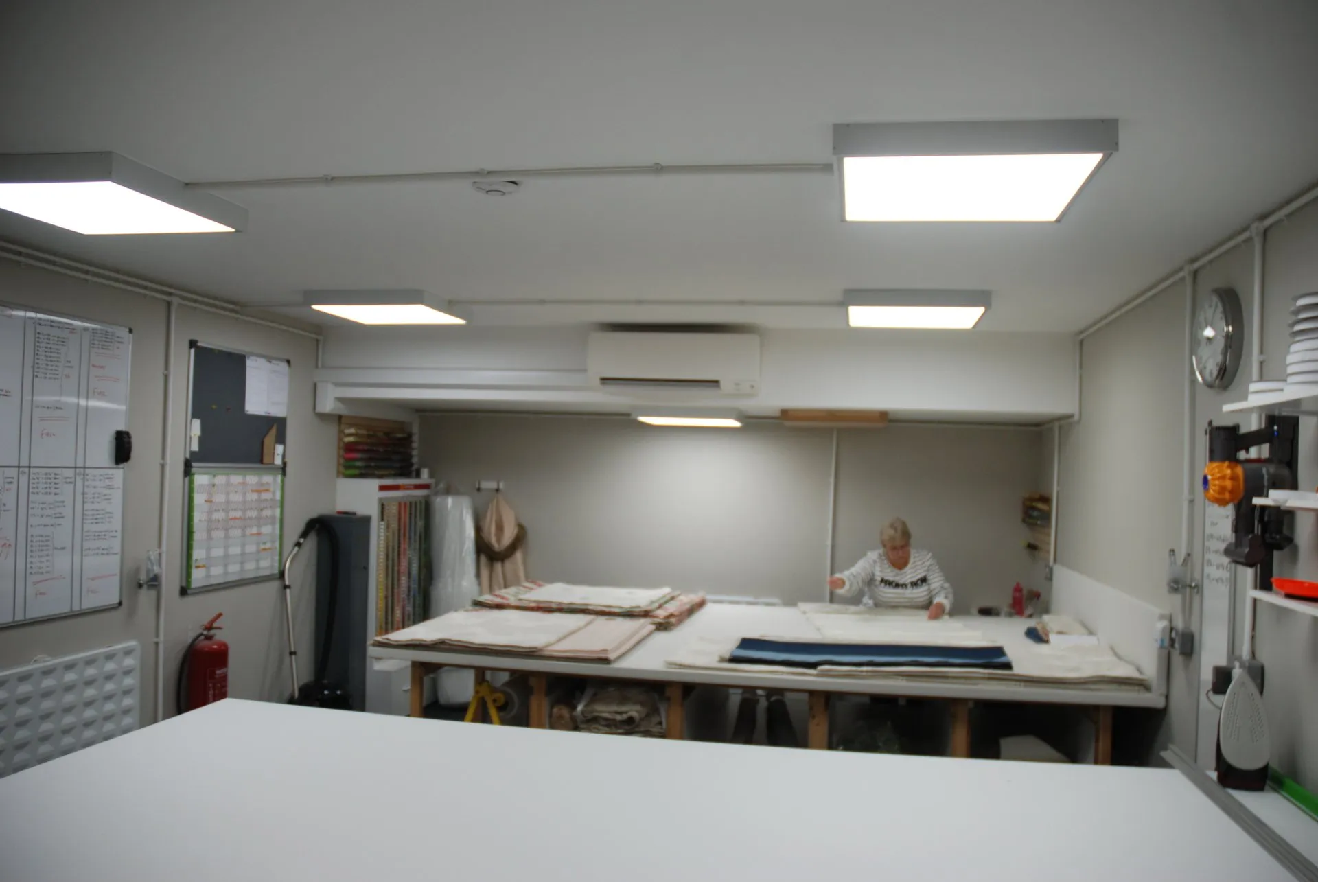 Commercial workroom